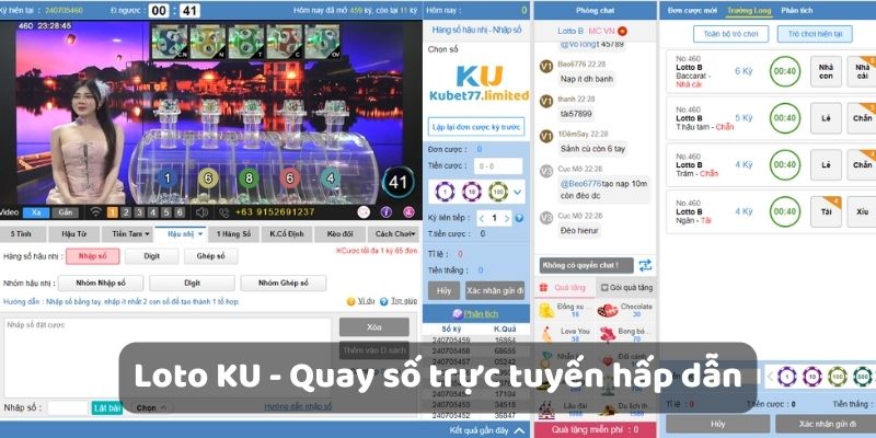 Loto Ku Xổ Số - Quay số trực tuyến hấp dẫn