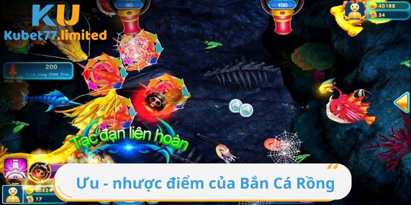 Ưu - nhược điểm của bắn cá rồng